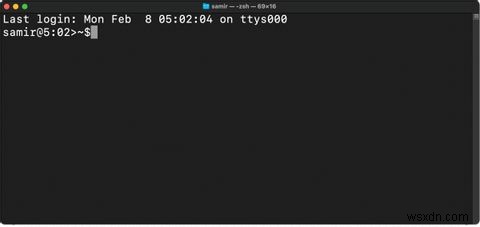 How to Customize the zsh Prompt in the macOS Terminal
