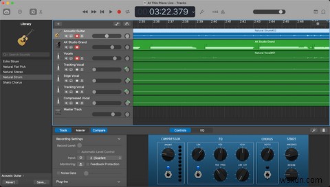 How to Use Garageband on Mac to Record Multiple Live Tracks at Once
