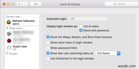 Want to Hide a User on the macOS Login Screen? Heres How