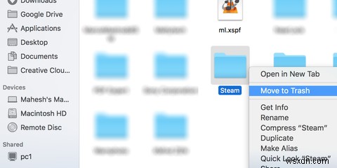 How to Uninstall Steam on a Mac