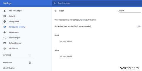 How to Unblock Adobe Flash Player on a Mac