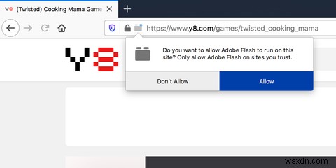 How to Unblock Adobe Flash Player on a Mac