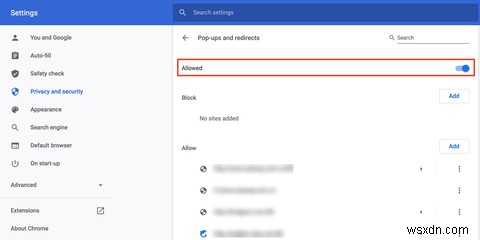 How to Allow Popups on a Mac