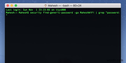 How to See Wi-Fi Passwords on a Mac