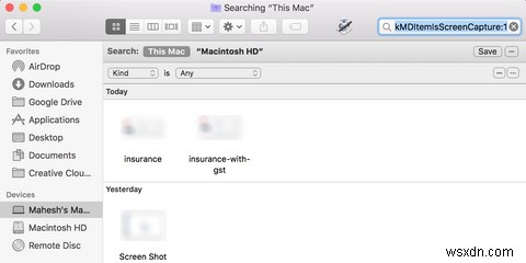 Find All Your Mac Screenshots With This Quick Tip
