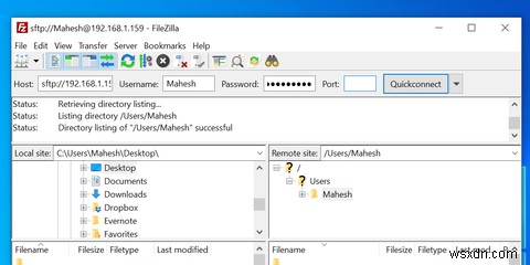 How to Quickly Send and Receive Files from a Mac via FTP