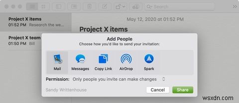How to Collaborate in Default Mac Apps: Notes, Calendar, and More