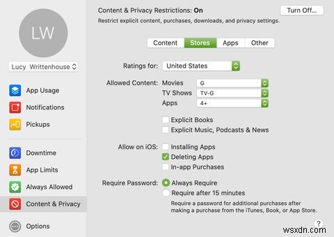 Restrict Content and Set Limits for Kids With Screen Time on Mac