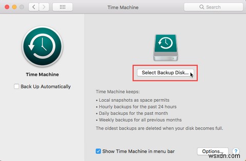 How to Use Time Machine to Back Up Your Mac