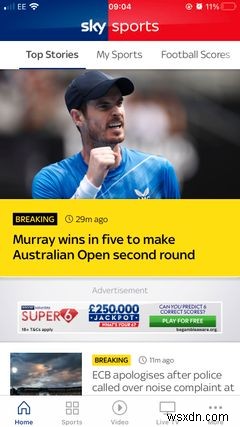 The 7 Best Sports News Apps