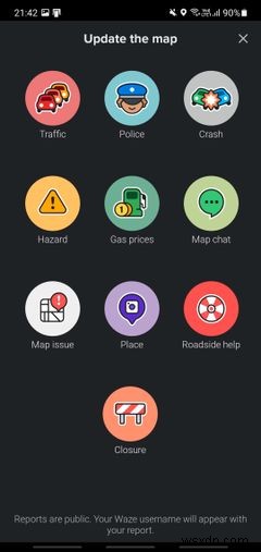 All the Ways to Report Issues When Navigating With Waze