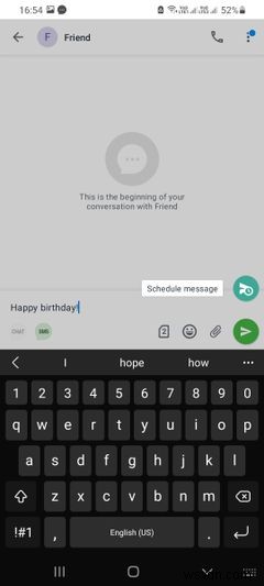 How to Schedule Messages Using Truecaller