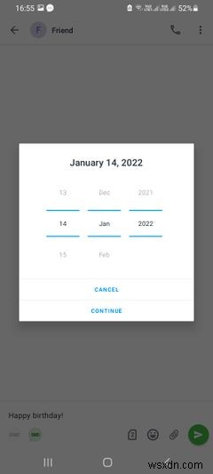 How to Schedule Messages Using Truecaller