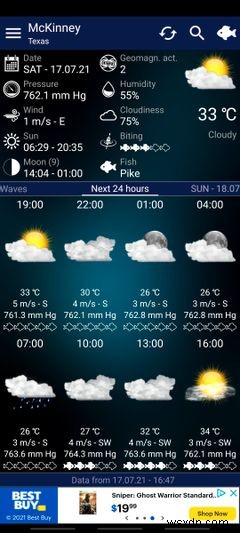 The 6 Best Fishing Forecast Apps