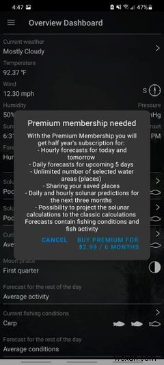 The 6 Best Fishing Forecast Apps