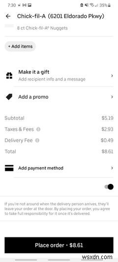 What Is the Cheapest Food Delivery App?