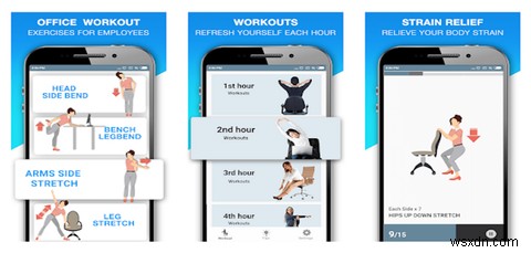 7 Exercise Apps to Keep You Fit at Your Desk