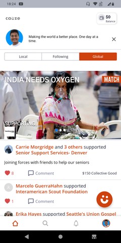 The 4 Best Android and iPhone Apps for Donating to Charity