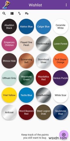 4 Mobile Apps to Paint and Plan Your Miniatures Collection