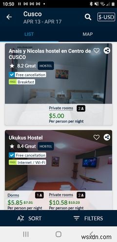 6 Apps for Finding Cheap or Free Places to Stay While Traveling