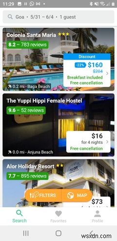 6 Apps for Finding Cheap or Free Places to Stay While Traveling