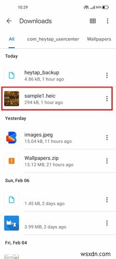 How to Open and Convert HEIC Images on Android