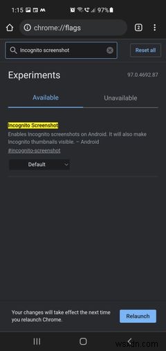 How to Take Screenshots in Incognito Mode in Android