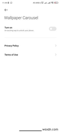 How to Uninstall Wallpaper Carousel on Your Xiaomi Smartphone