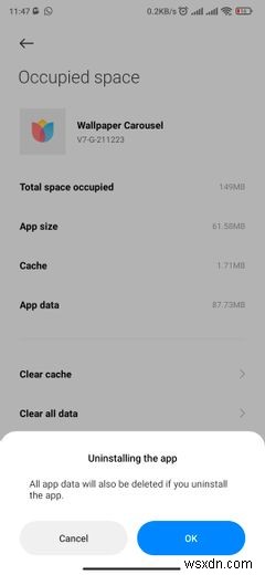 How to Uninstall Wallpaper Carousel on Your Xiaomi Smartphone