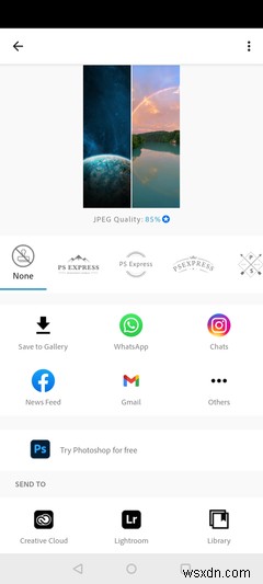 How to Combine Photos on Android