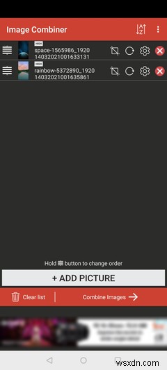 How to Combine Photos on Android