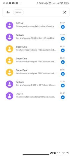 How to Star Important Messages in Google Messages