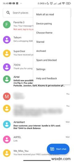 How to Star Important Messages in Google Messages