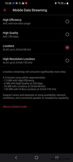 How to Stream Lossless Audio and Hi-Res Music in Apple Music on Android