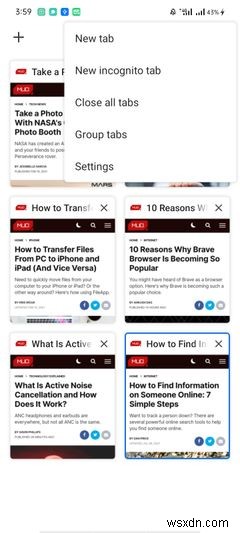 How to Create, Manage, and Disable Tab Groups in Chrome on Android