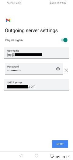 How to Configure Webmail on Android