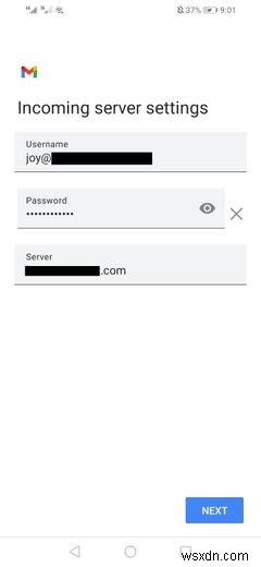 How to Configure Webmail on Android