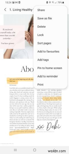 9 Top Tips to Get More From the Samsung Notes App