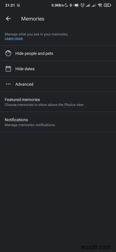 How to Remove Certain Images From Memories in Google Photos