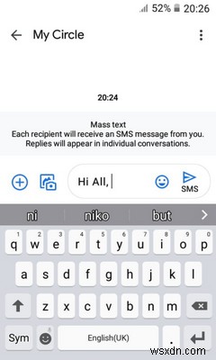 How to Send a Group Text on Android