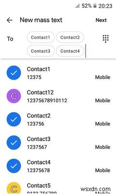 How to Send a Group Text on Android
