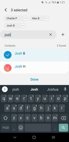 How to Forward a Text on Android