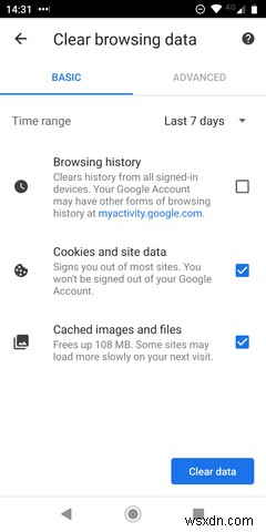How to Delete Your Browsing History on Android