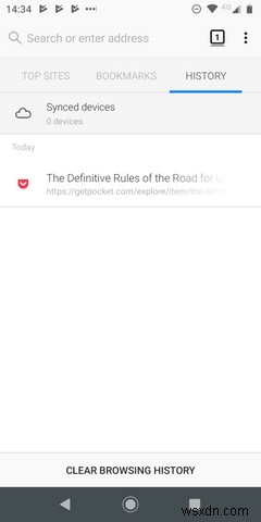 How to Delete Your Browsing History on Android