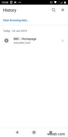 How to Delete Your Browsing History on Android