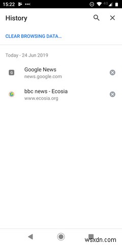 How to Delete Your Browsing History on Android
