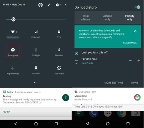 How Can I Override Silent Mode With a Text Message?