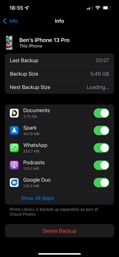 How to Back Up Your iPhone or iPad
