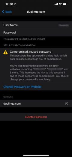 How to View and Manage Compromised Passwords on Your iPhone