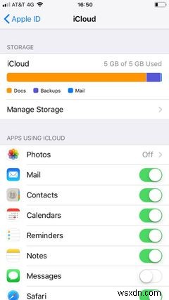 How to See How Much iCloud Space Your Messages Are Using